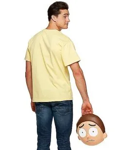 Spirit Halloween Adult Morty Costume - Rick And Morty -Halloween Shop 01362953 b