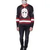 Spirit Halloween Jason Voorhees Hockey Jersey - Friday The 13th -Halloween Shop 01405588 a
