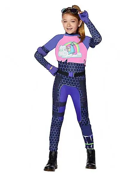 Spirit Halloween Girls Brite Bomber Costume - Fortnite 3 Spirit Halloween Girls Brite Bomber Costume - Fortnite