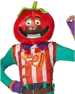 Spirit Halloween Boys TomatoHead Costume - Fortnite -Halloween Shop 01444132 c