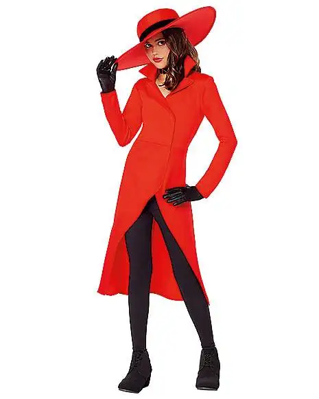 Spirit Halloween Kids Carmen Sandiego Costume 2 Spirit Halloween Kids Carmen Sandiego Costume -Halloween Shop 01461169 a