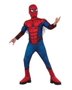 Spirit Halloween Kids Red And Blue Spider-Man Costume