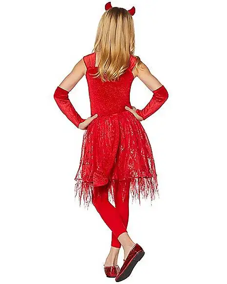 Spirit Halloween Kids Fiery Devil Costume 4 Spirit Halloween Kids Fiery Devil Costume - Image 2