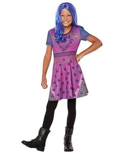 Spirit Halloween Kids Mal Dress - Descendants 3