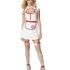 Spirit Halloween Adult Fierce Nurse Costume 1 Spirit Halloween Adult Fierce Nurse Costume -Halloween Shop 01525898 a