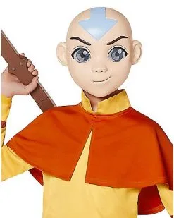 Spirit Halloween Kids Aang Costume - Avatar: The Last Airbender -Halloween Shop 01545839 c
