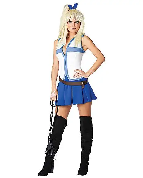 Spirit Halloween Adult Lucy Heartfilia Costume - Fairy Tail 3 Spirit Halloween Adult Lucy Heartfilia Costume - Fairy Tail