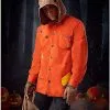 Spirit Halloween Sam Hooded Button-Up Shirt - Trick 'r Treat 2 Spirit Halloween Sam Hooded Button-Up Shirt - Trick 'r Treat -Halloween Shop 01548122 a