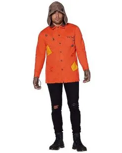 Spirit Halloween Sam Hooded Button-Up Shirt - Trick 'r Treat 7 Spirit Halloween Sam Hooded Button-Up Shirt - Trick 'r Treat -Halloween Shop 01548122 b