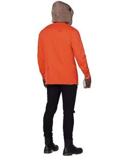 Spirit Halloween Sam Hooded Button-Up Shirt - Trick 'r Treat 8 Spirit Halloween Sam Hooded Button-Up Shirt - Trick 'r Treat -Halloween Shop 01548122 c