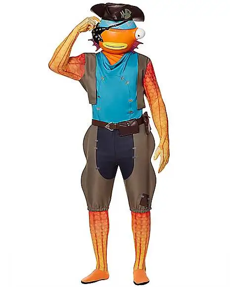 Spirit Halloween Adult Fishstick Costume - Fortnite 4 Spirit Halloween Adult Fishstick Costume - Fortnite -Halloween Shop 01550185 a