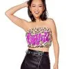 Spirit Halloween Leopard Tube Top - Bratz -Halloween Shop 01554476 a