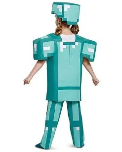 Spirit Halloween Kids Armor Deluxe Costume - Minecraft -Halloween Shop 01566264 d