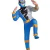 Spirit Halloween Kids Blue Ranger Costume - Dino Fury -Halloween Shop 01566553 a