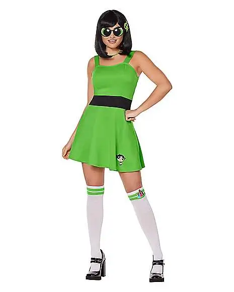 Spirit Halloween Adult Buttercup Costume - The Powerpuff Girls 3 Spirit Halloween Adult Buttercup Costume - The Powerpuff Girls