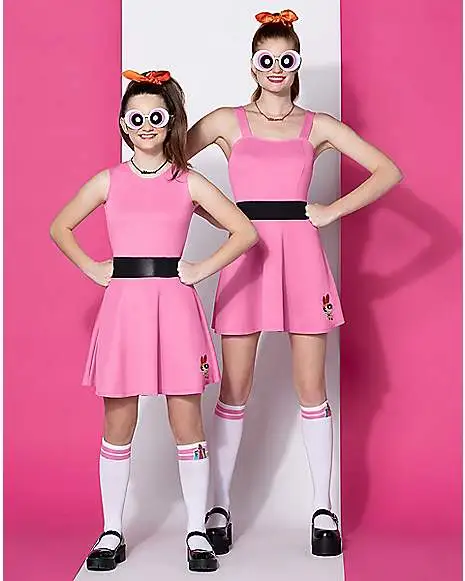 Spirit Halloween Adult Blossom Costume - The Powerpuff Girls 5 Spirit Halloween Adult Blossom Costume - The Powerpuff Girls - Image 3