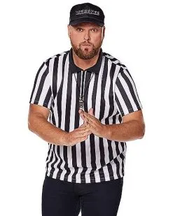 Spirit Halloween Adult Referee Plus Size Costume Kit