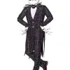 Spirit Halloween Adult Jack Skellington Plus Size Costume Kit - The Nightmare Before Ch -Halloween Shop 01589886 a