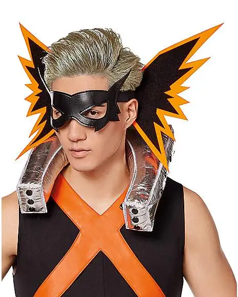 Spirit Halloween Adult Bakugo Costume - My Hero Academia 5 Spirit Halloween Adult Bakugo Costume - My Hero Academia - Image 3