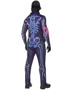 Spirit Halloween Adult Light-Up Fortnite Party Trooper Costume -Halloween Shop 01600600 b