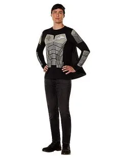 Spirit Halloween Caped Batman Long Sleeve T Shirt 7 Spirit Halloween Caped Batman Long Sleeve T Shirt -Halloween Shop 01601764 c