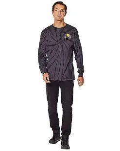 Spirit Halloween Tie Dye Long Sleeve T Shirt