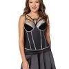 Spirit Halloween Adult Batman Corset With Cape - DC Comics -Halloween Shop 01604511 a
