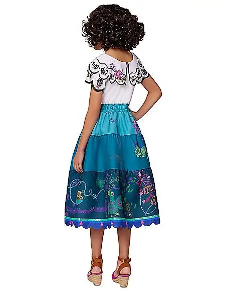 Spirit Halloween Kids Mirabel Dress Costume - Disney Encanto 4 Spirit Halloween Kids Mirabel Dress Costume - Disney Encanto - Image 2