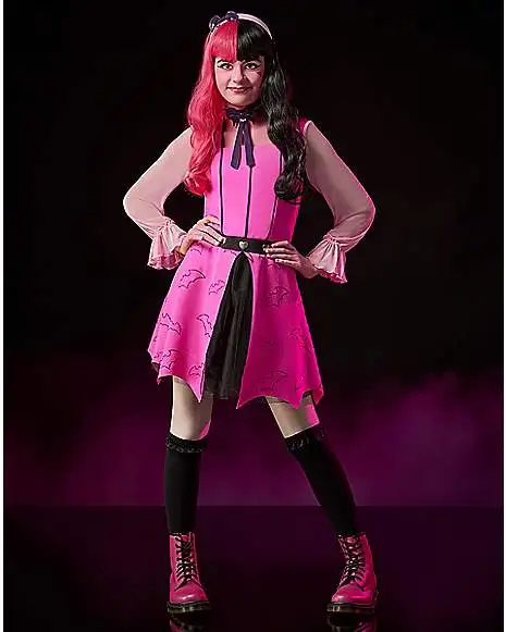 Spirit Halloween Kids Draculaura Costume - Monster High 3 Spirit Halloween Kids Draculaura Costume - Monster High