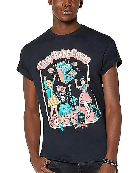 Spirit Halloween Easy-Bake Coven T Shirt - Steven Rhodes 3 Spirit Halloween Easy-Bake Coven T Shirt - Steven Rhodes