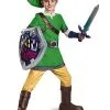 Spirit Halloween Kids Link Costume Deluxe - The Legend Of Zelda -Halloween Shop 07316078 a