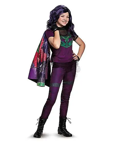 Spirit Halloween Kids Mal Prestige Costume- Descendants 5 Spirit Halloween Kids Mal Prestige Costume- Descendants - Image 3