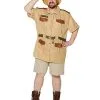 Spirit Halloween Adult Men's Zookeeper Plus Size Costume 1 Spirit Halloween Adult Men's Zookeeper Plus Size Costume -Halloween Shop 07518327 a