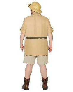 Spirit Halloween Adult Men's Zookeeper Plus Size Costume 8 Spirit Halloween Adult Men's Zookeeper Plus Size Costume -Halloween Shop 07518327 b
