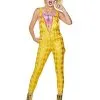 Spirit Halloween Harley Quinn Overall Jumpsuit - Birds Of Prey -Halloween Shop 07563141 a